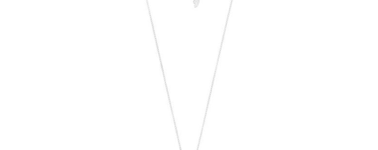 Colar Eugénio Campos Nouveau 106.B609.B.1.00 em Prata de Lei 925 e com Zircónias. Uma peça Intemporal