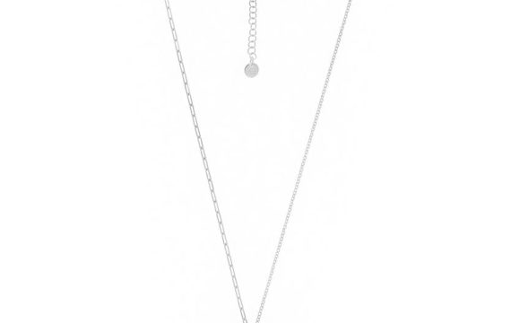 Colar Eugénio Campos Prosa 106.C405.B.0.00 em Prata de Lei 925. Uma peça Intemporal