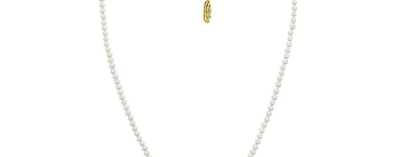 Colar Eugénio Campos Seashell 106.C857.D.2.00 em Prata de Lei 925 em Dourado. A coleção perfeita para dar as boas-vindas ao Verão!