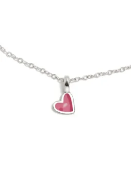 Colar ARP Aqua Coração 110AQU em Prata de Lei 925. Uma coleção divertida e cheia de cor para as mais pequenas!