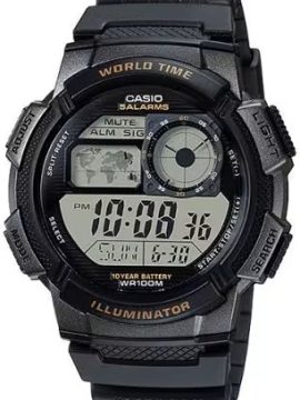 Relógio Casio AE-1000W-1AVEF, uma peça intemporal para as aventuras do dia-a-dia