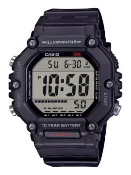 Relógio Casio AE-1600H-1AVEF, uma peça prática e desportiva para o seu dia-a-dia