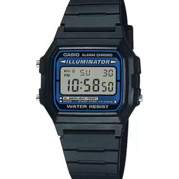 Relógio Casio F-105W-1AWYEF, um relógio prático e completo para todas as tarefas do dia-a-dia