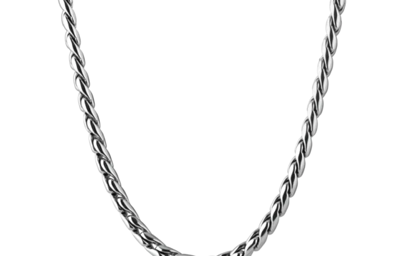 Colar Hassu 7HSS220630 em Aço inoxidável. A peça que lhe faltava para dar brilho ao seu dia-a-dia